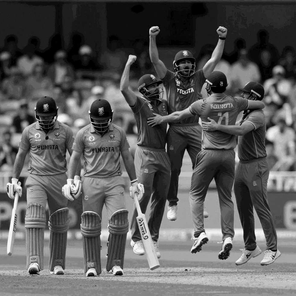 Mirpur, Frame One: Three Spinners, Four Seamers and One Taped Finger Mirpur, Frame One: Three Spinners, Four Seamers and One Taped Finger